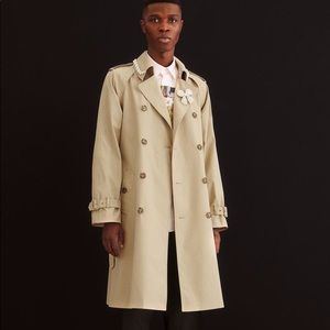 simone rocha x H&M water-repellent trench coat